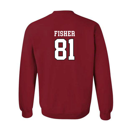 Utah - NCAA Football : Bear Fisher - Generic Shersey Crewneck Sweatshirt-1