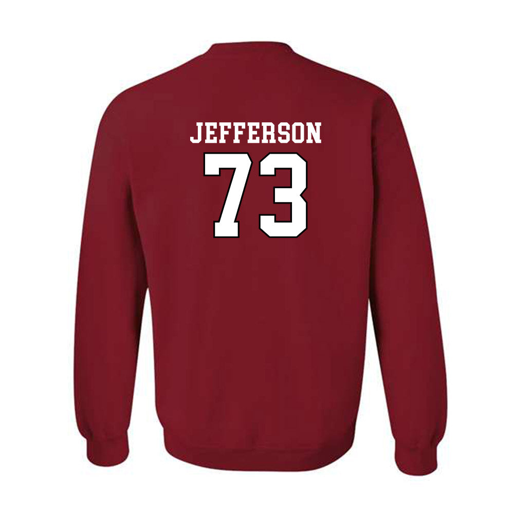 Utah - NCAA Football : Cedric Jefferson - Generic Shersey Crewneck Sweatshirt-1