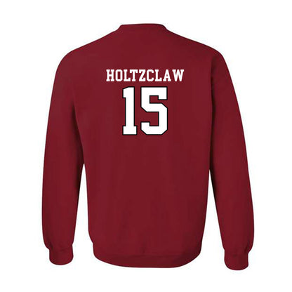 Utah - NCAA Football : Lance Holtzclaw - Generic Shersey Crewneck Sweatshirt-1