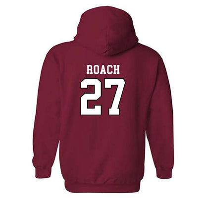 Utah - NCAA Men's Lacrosse : Bryce Roach - Generic Shersey Hooded Sweatshirt-1