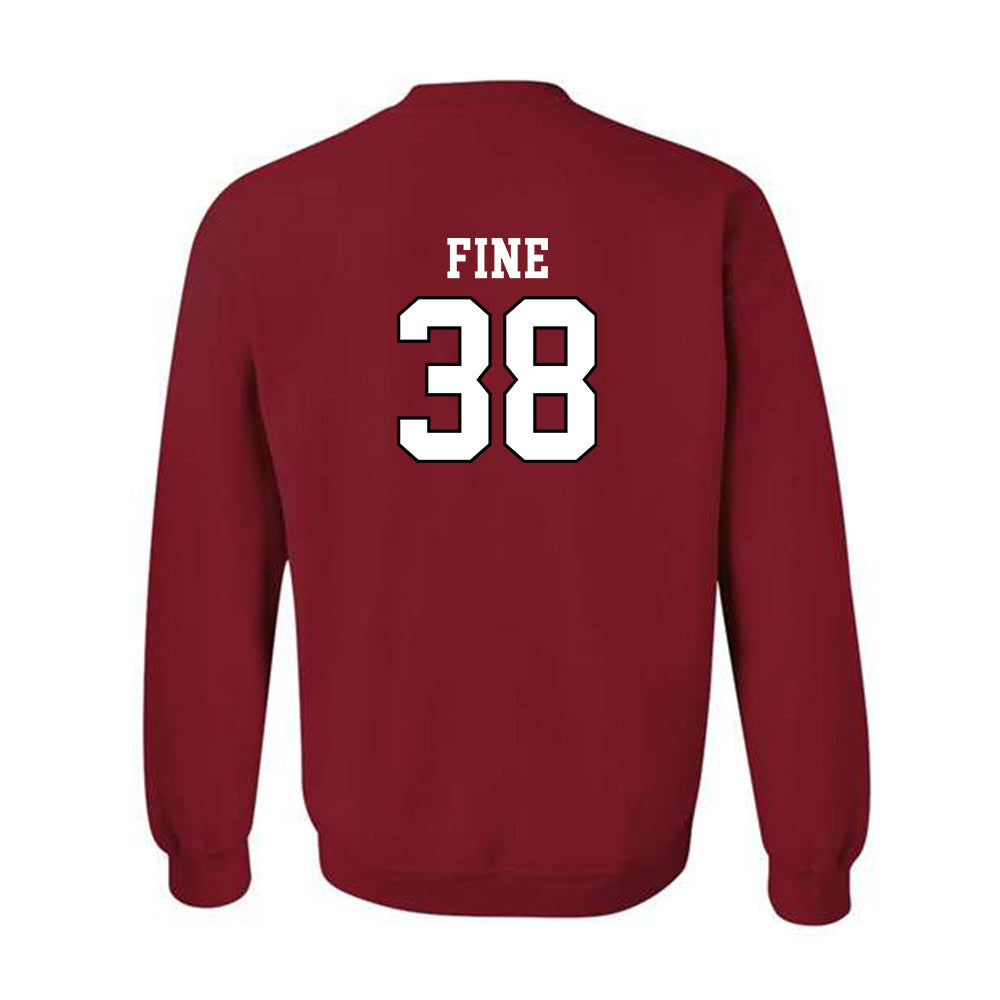 Utah - NCAA Baseball : Dillon Fine - Generic Shersey Crewneck Sweatshirt-1
