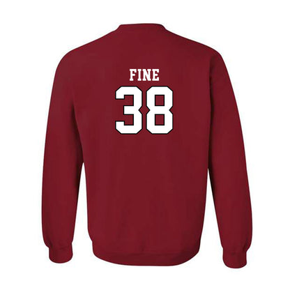 Utah - NCAA Baseball : Dillon Fine - Generic Shersey Crewneck Sweatshirt-1