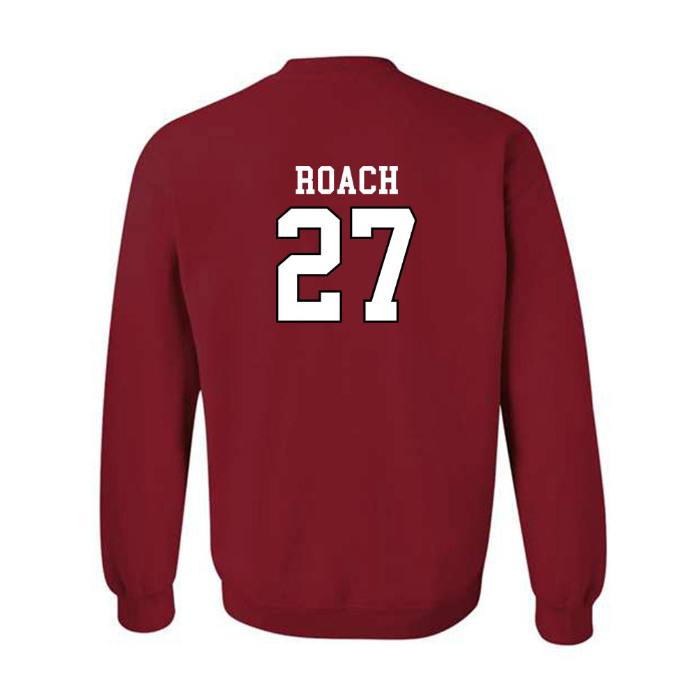 Utah - NCAA Men's Lacrosse : Bryce Roach - Generic Shersey Crewneck Sweatshirt-1