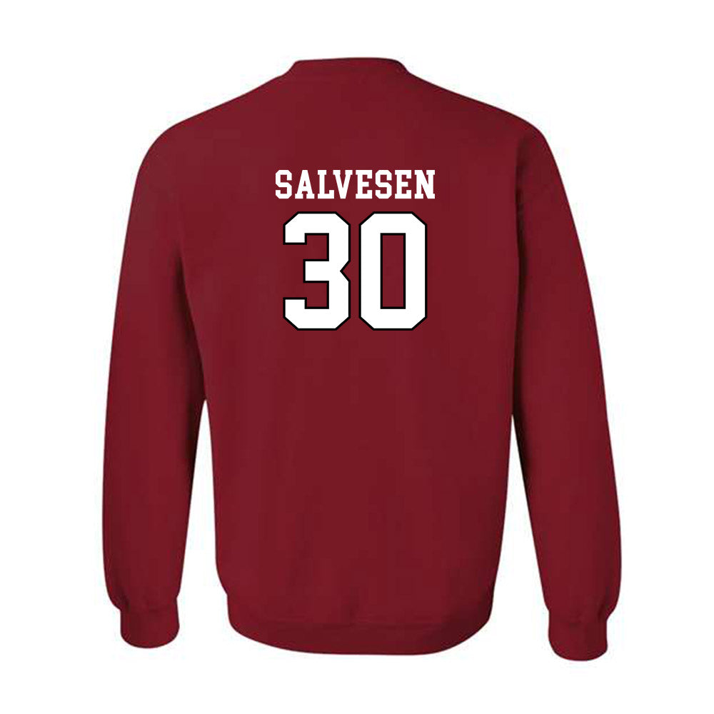 Utah - NCAA Baseball : Landon Salvesen - Generic Shersey Crewneck Sweatshirt-1
