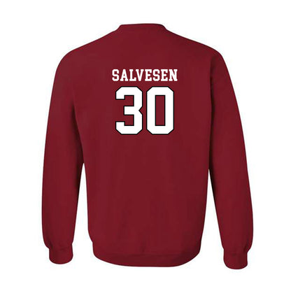 Utah - NCAA Baseball : Landon Salvesen - Generic Shersey Crewneck Sweatshirt-1