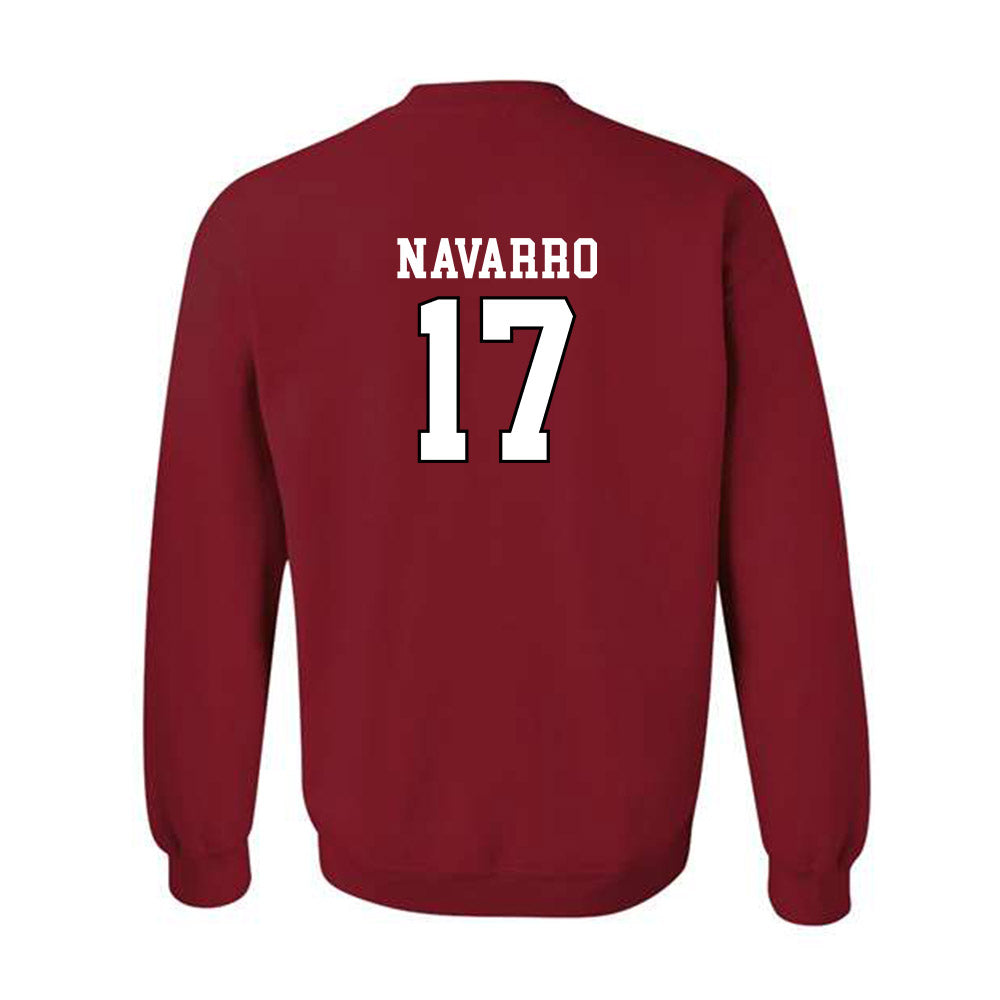 Utah - NCAA Baseball : Bradley Navarro - Generic Shersey Crewneck Sweatshirt-1