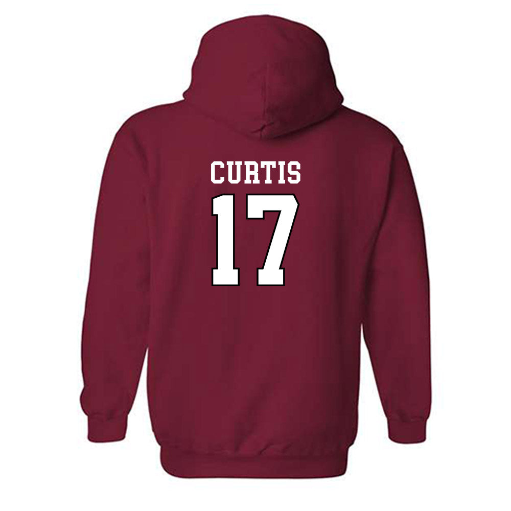 Utah - NCAA Football : Dillon Curtis - Generic Shersey Hooded Sweatshirt-1