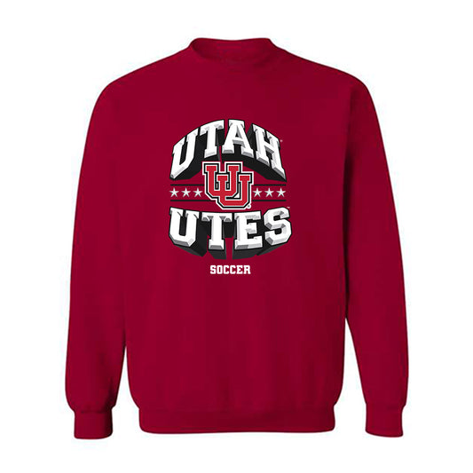 Utah - NCAA Women's Soccer : Madison Encinas - Generic Shersey Crewneck Sweatshirt-0