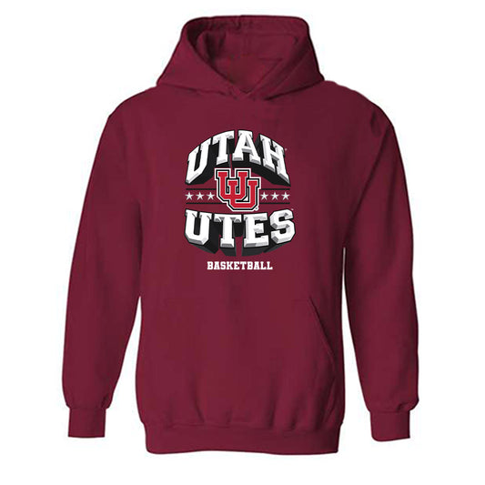 Utah - NCAA Women's Basketball : Lena Girardi - Generic Shersey Hooded Sweatshirt-0
