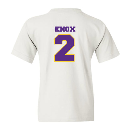 LSU - NCAA Women's Basketball : Grace Knox - Sports Shersey Youth T-Shirt-1