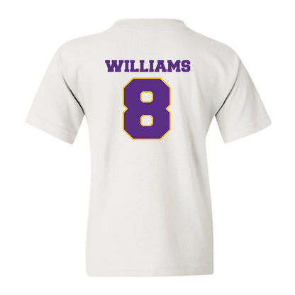 LSU - NCAA Women's Basketball : Jada Williams - Sports Shersey Youth T-Shirt-1