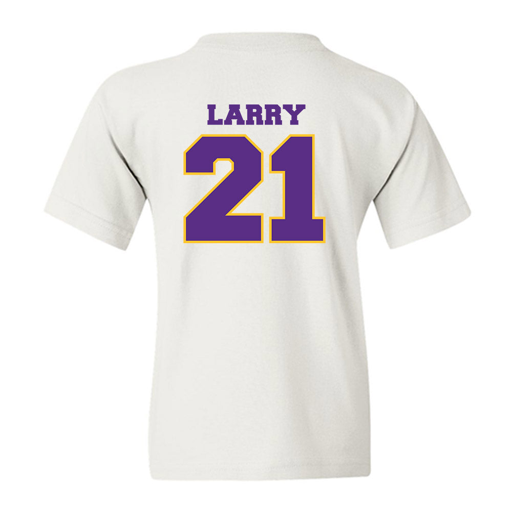 LSU - NCAA Women's Basketball : Chloe Larry - Sports Shersey Youth T-Shirt-1