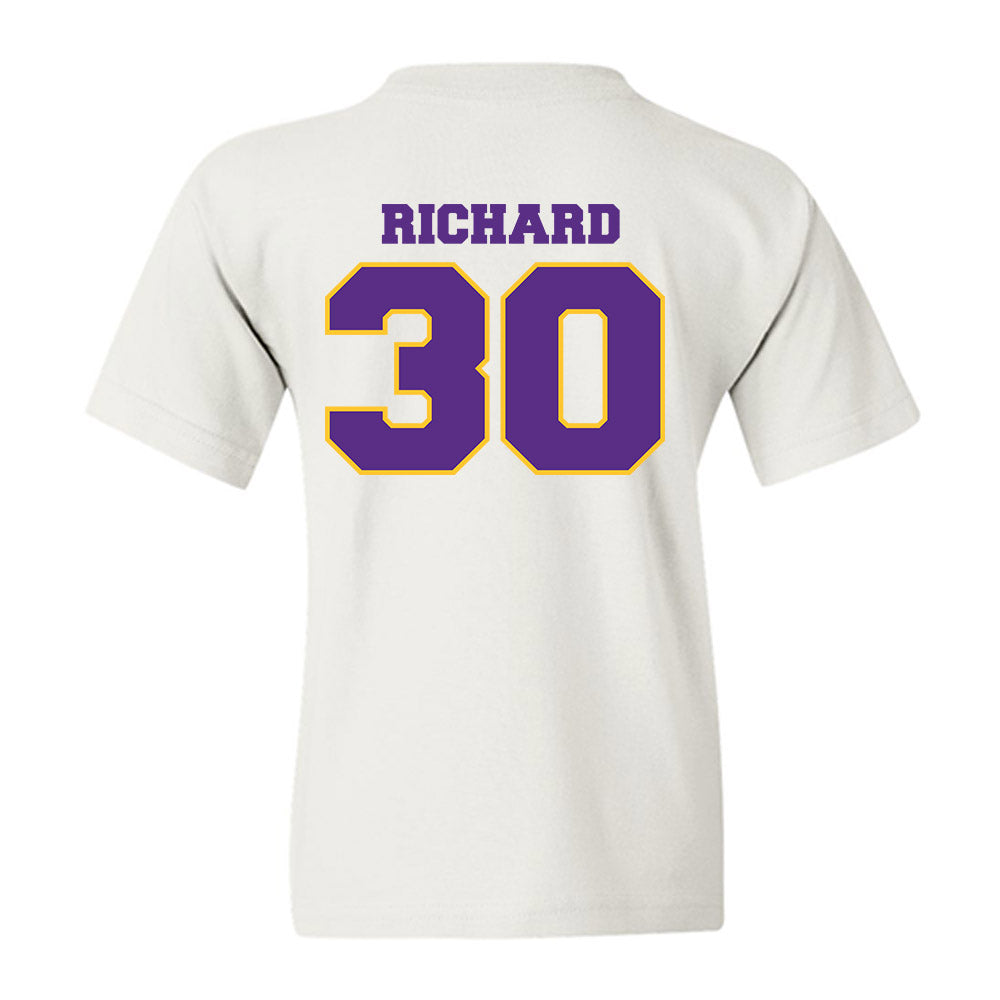 LSU - NCAA Women's Basketball : Jada Richard - Sports Shersey Youth T-Shirt-1