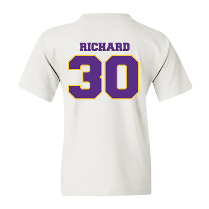 LSU - NCAA Women's Basketball : Jada Richard - Sports Shersey Youth T-Shirt-1