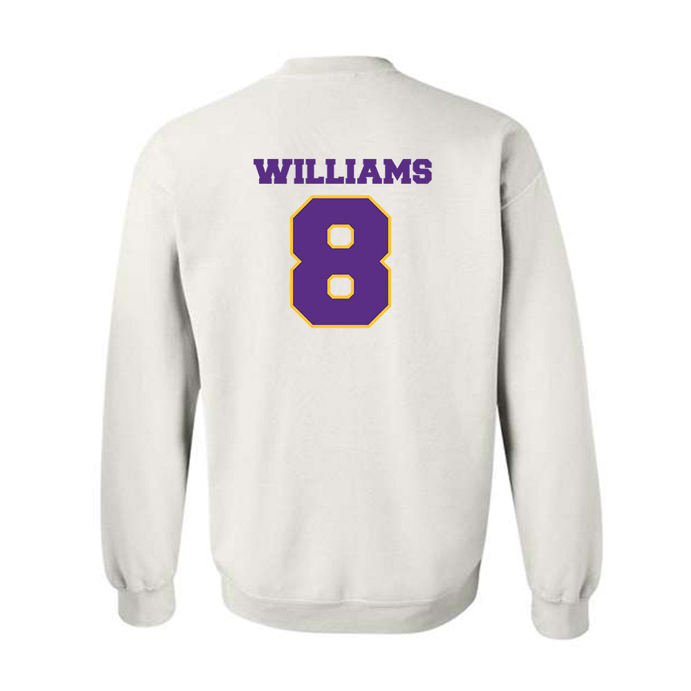 LSU - NCAA Women's Basketball : Jada Williams - Sports Shersey Crewneck Sweatshirt-1