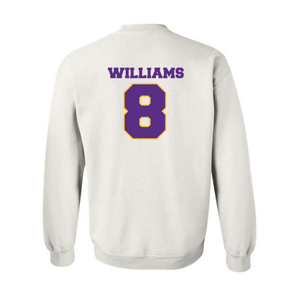 LSU - NCAA Women's Basketball : Jada Williams - Sports Shersey Crewneck Sweatshirt-1