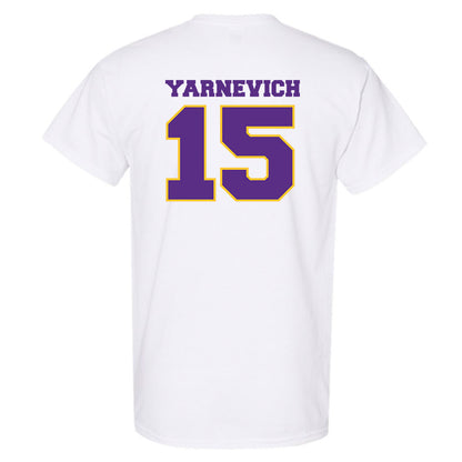 LSU - NCAA Women's Basketball : Meghan Yarnevich - Sports Shersey T-Shirt-1