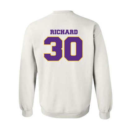 LSU - NCAA Women's Basketball : Jada Richard - Sports Shersey Crewneck Sweatshirt-1