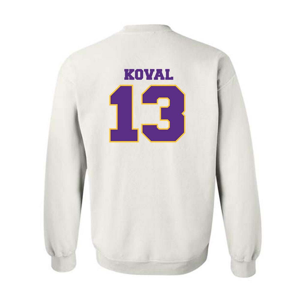 LSU - NCAA Women's Basketball : Kate Koval - Sports Shersey Crewneck Sweatshirt-1