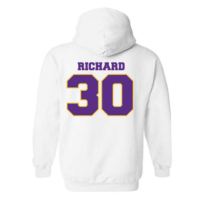 LSU - NCAA Women's Basketball : Jada Richard - Sports Shersey Hooded Sweatshirt-1
