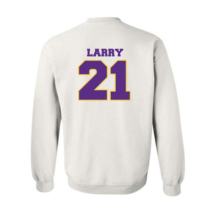 LSU - NCAA Women's Basketball : Chloe Larry - Sports Shersey Crewneck Sweatshirt-1