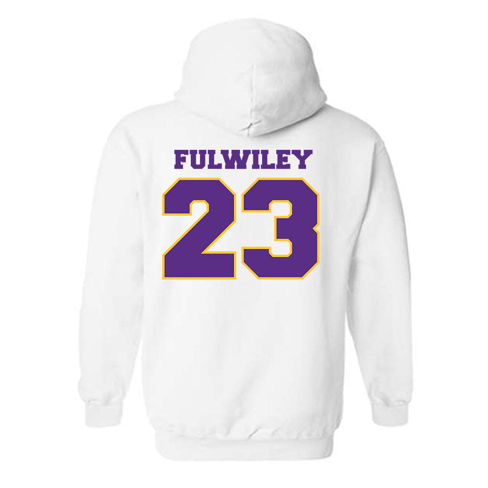 LSU - NCAA Women's Basketball : MiLaysia Fulwiley - Sports Shersey Hooded Sweatshirt-1