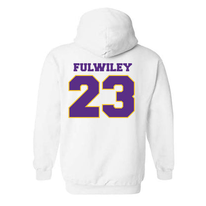 LSU - NCAA Women's Basketball : MiLaysia Fulwiley - Sports Shersey Hooded Sweatshirt-1