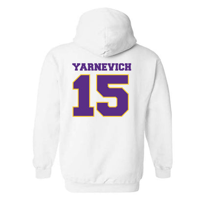 LSU - NCAA Women's Basketball : Meghan Yarnevich - Sports Shersey Hooded Sweatshirt-1