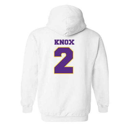 LSU - NCAA Women's Basketball : Grace Knox - Sports Shersey Hooded Sweatshirt-1