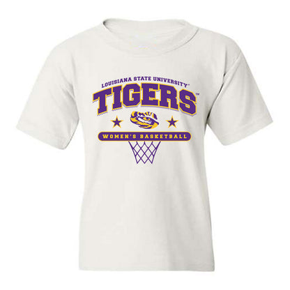 LSU - NCAA Women's Basketball : Chloe Larry - Sports Shersey Youth T-Shirt-0