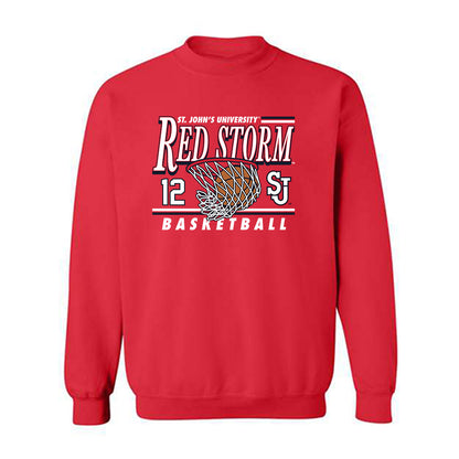 St. Johns - NCAA Women's Basketball : Kyla Hayes - Sports Shersey Crewneck Sweatshirt-0