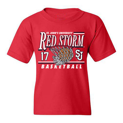 St. Johns - NCAA Men's Basketball : Ruben Prey - Sports Shersey Youth T-Shirt-0