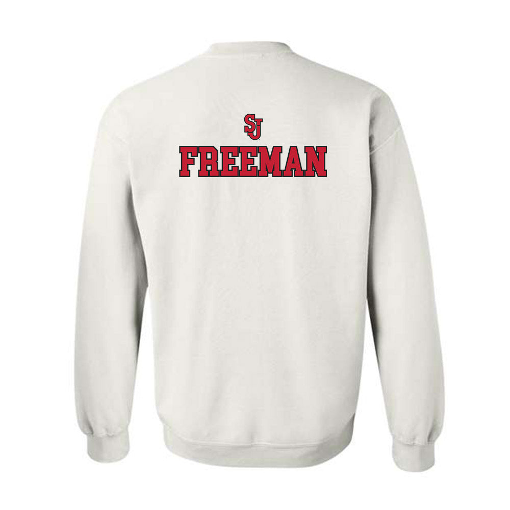 St. Johns - NCAA Men's Basketball : Donnie Freeman - Sports Shersey Crewneck Sweatshirt-1