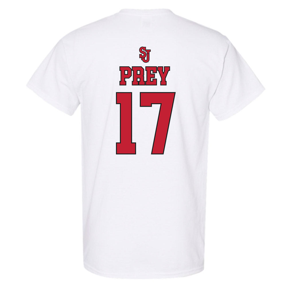 St. Johns - NCAA Men's Basketball : Ruben Prey - Sports Shersey T-Shirt-1