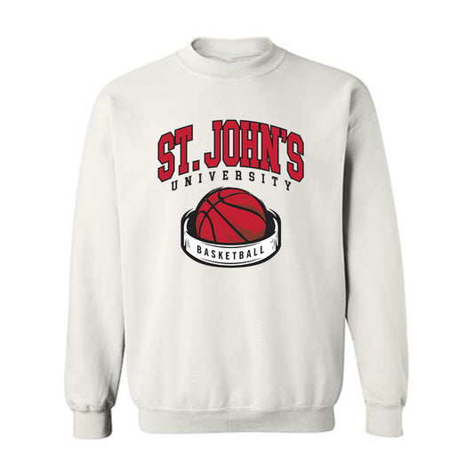St. Johns - NCAA Men's Basketball : Kyle Cuffe Jr - Sports Shersey Crewneck Sweatshirt-0