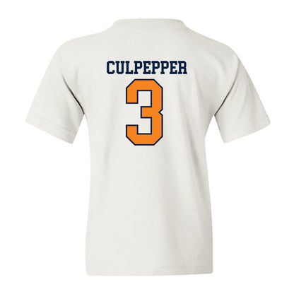 UTEP - Men's Basketball Legends : Randy Culpepper - Replica Shersey Youth T-Shirt-1