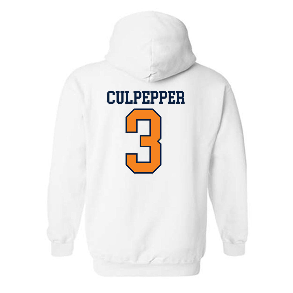 UTEP - Men's Basketball Legends : Randy Culpepper - Replica Shersey Hooded Sweatshirt-1
