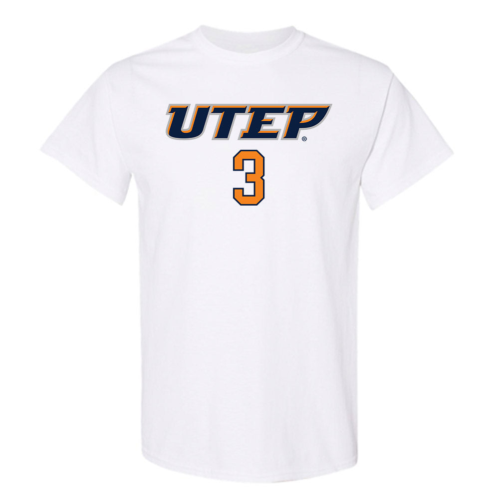 UTEP - Men's Basketball Legends : Randy Culpepper - Replica Shersey T-Shirt-0