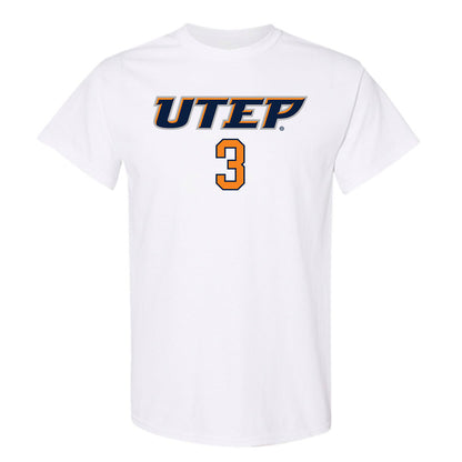 UTEP - Men's Basketball Legends : Randy Culpepper - Replica Shersey T-Shirt-0