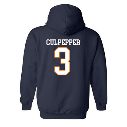 UTEP - Men's Basketball Legends : Randy Culpepper - Classic Shersey Hooded Sweatshirt-1