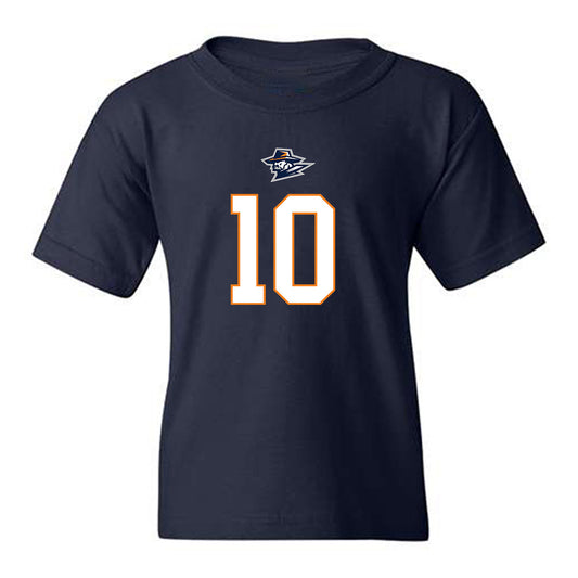 UTEP - Men's Basketball Legends : Tim Hardaway - Classic Shersey Youth T-Shirt-0