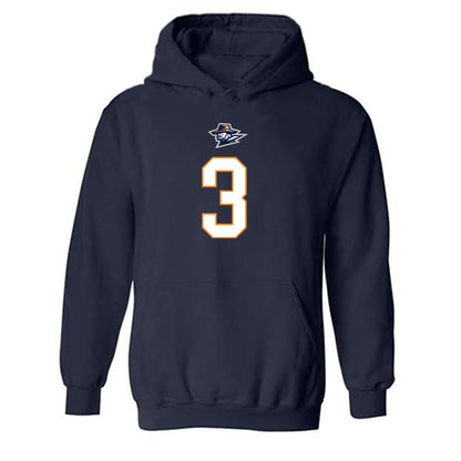 UTEP - Men's Basketball Legends : Randy Culpepper - Classic Shersey Hooded Sweatshirt-0