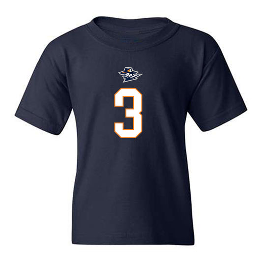 UTEP - Men's Basketball Legends : Randy Culpepper - Classic Shersey Youth T-Shirt-0