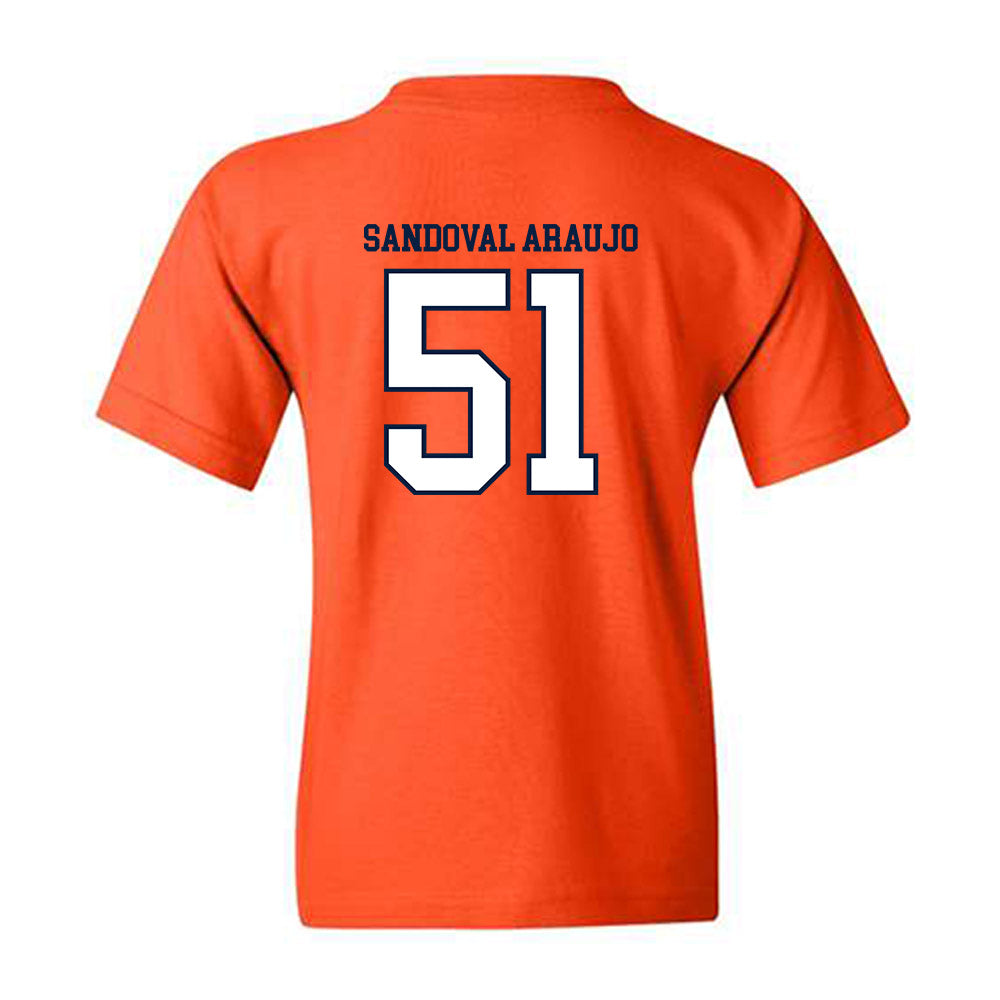 UTEP - NCAA Football : Eric Sandoval Araujo - Generic Shersey Youth T-Shirt-1