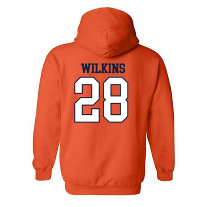 UTEP - NCAA Football : Erion Wilkins - Generic Shersey Hooded Sweatshirt-1