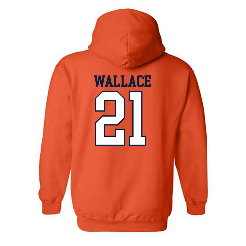 UTEP - NCAA Football : Joshua Wallace - Generic Shersey Hooded Sweatshirt-1