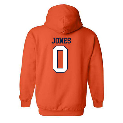 UTEP - NCAA Football : Tavorus Jones - Generic Shersey Hooded Sweatshirt-1