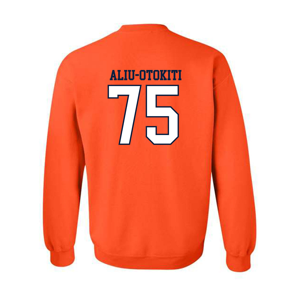 UTEP - NCAA Football : Omoruyi Aliu-Otokiti - Generic Shersey Crewneck Sweatshirt-1