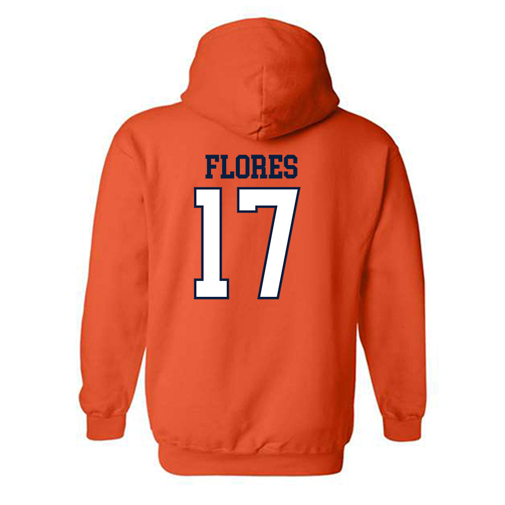 UTEP - NCAA Softball : Arianna Flores - Generic Shersey Hooded Sweatshirt-1