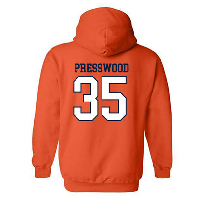 UTEP - NCAA Softball : Ryann Presswood - Generic Shersey Hooded Sweatshirt-1